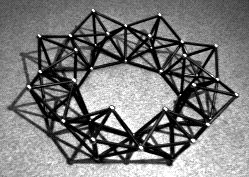 Circle of pentagons