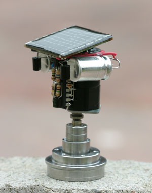 Solar powered smart head